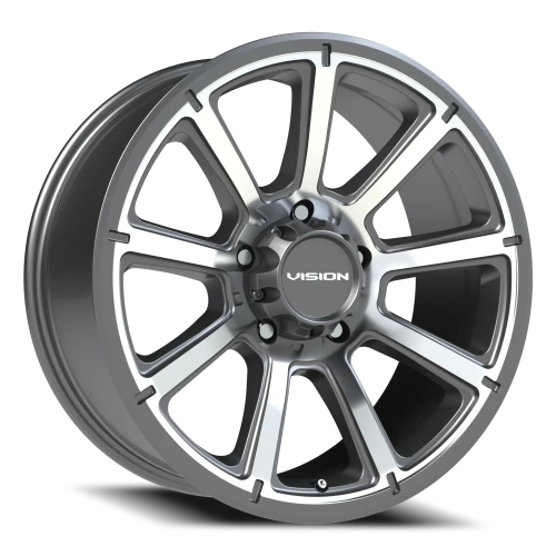Vision 353 20x9 +12 5x150mm 110.2mm Gunmetal Machined Face