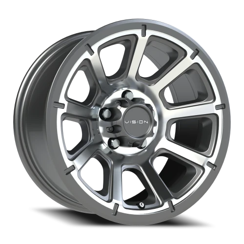 Vision 353 16x8 +0 5x114.3mm 83mm Gunmetal Machined Face