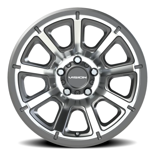 Vision 353 16x8 +0 5x114.3mm 83mm Gunmetal Machined Face