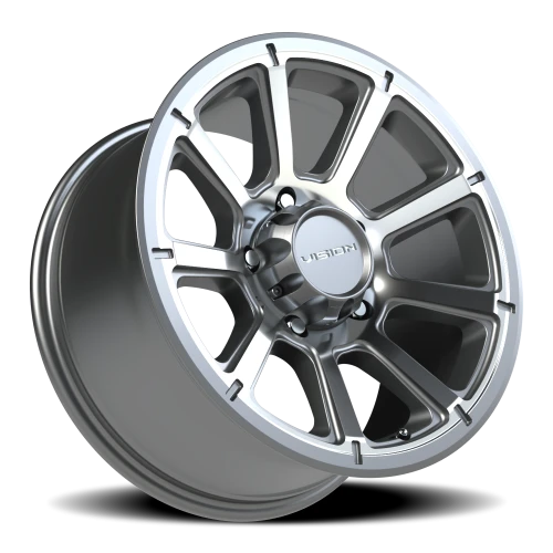 Vision 353 18x9 +12 5x150mm 110.2mm Gunmetal Machined Face