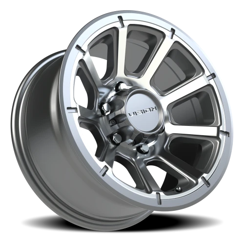 Vision 353 16x8 +0 6x139.7mm 110mm Gunmetal Machined Face