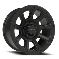 Vision 353 16x8 +0 5x114.3mm 83mm Matte Black