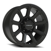 Vision 353 18x9 +12 5x150mm 110.2mm Matte Black