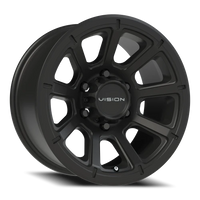 Vision 353 16x8 +0 6x139.7mm 110mm Matte Black