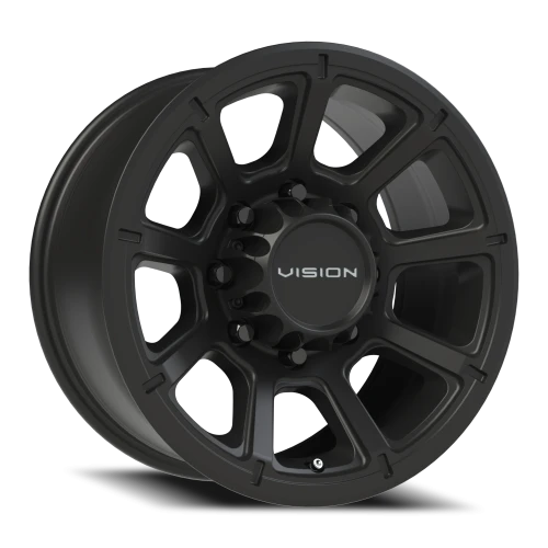 Vision 353 17x8.5 +18 8x170mm 125.2mm Matte Black
