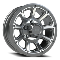 Vision 353 14x5.5 +0 5x114.3mm 83mm Gunmetal Machined Face
