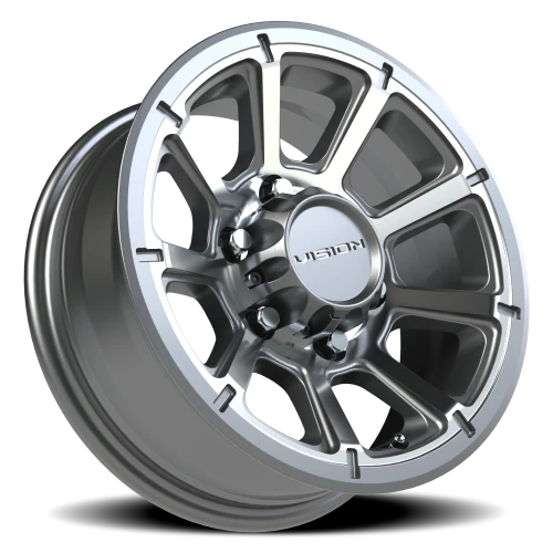 Vision 353 15x6 +0 6x139.7mm 108mm Gunmetal Machined Face