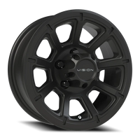 Vision 353 14x5.5 +0 5x114.3mm 83mm Matte Black