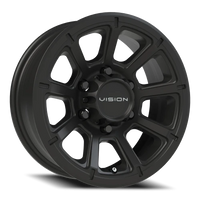 Vision 353 15x6 +0 6x139.7mm 83mm Matte Black