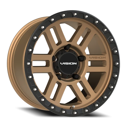 Vision 354 17x9 +12 5x150mm 110.2mm Satin Bronze Satin Black Lip