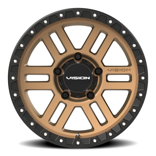 Vision 354 17x9 +12 5x150mm 110.2mm Satin Bronze Satin Black Lip