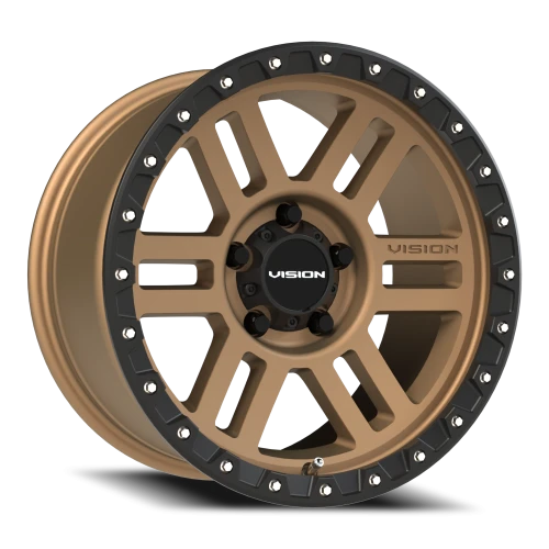 Vision 354 17x9 +12 5x127mm 78.1mm Satin Bronze Satin Black Lip