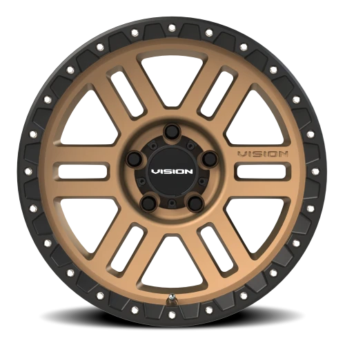 Vision 354 17x9 +12 5x127mm 78.1mm Satin Bronze Satin Black Lip