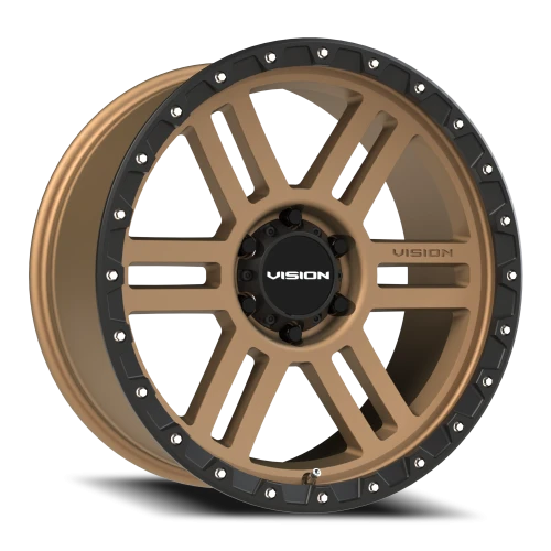Vision 354 20x9 +12 6x135mm 87.1mm Satin Bronze Satin Black Lip
