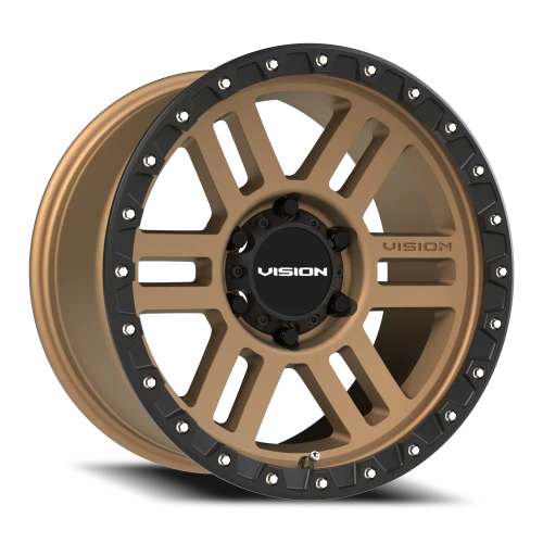 Vision 354 17x9 +12 6x135mm 87.1mm Satin Bronze Satin Black Lip
