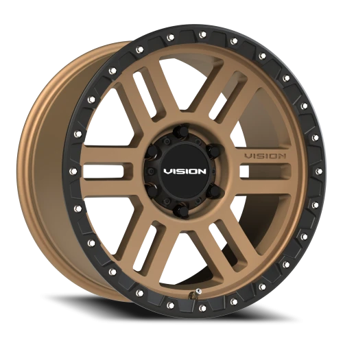 Vision 354 18x9 +12 6x135mm 87.1mm Satin Bronze Satin Black Lip