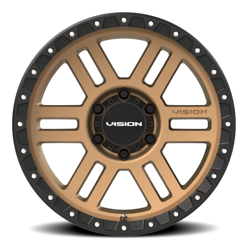 Vision 354 18x9 +12 6x135mm 87.1mm Satin Bronze Satin Black Lip