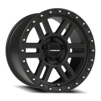 Vision 354 17x9 +12 5x127mm 78.1mm Satin Black