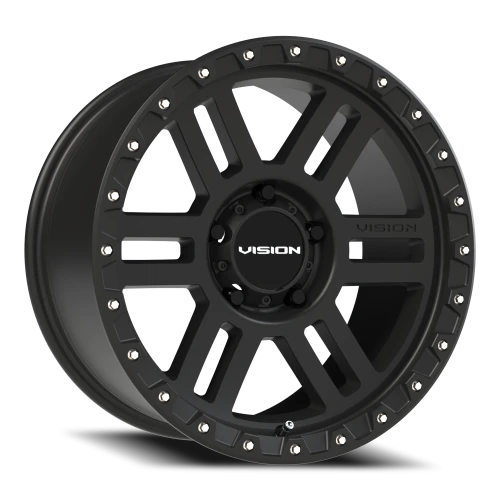 Vision 354 18x9 +12 5x139.7mm 108mm Satin Black