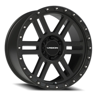 Vision 354 20x9 +12 6x135mm 87.1mm Satin Black