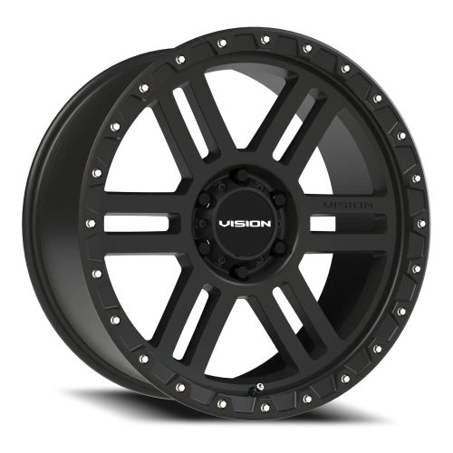 Vision 354 20x9 +12 6x135mm 87.1mm Satin Black