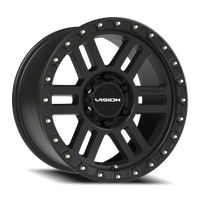 Vision 354 17x9 +12 6x135mm 87.1mm Satin Black
