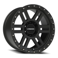Vision 354 18x9 +12 6x135mm 87.1mm Satin Black