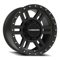 Vision 354 18x9 -12 8x170mm 125.2mm Satin Black