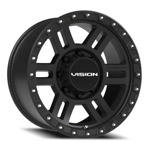 Vision 354 18x9 -12 8x165.1mm 125.2mm Satin Black