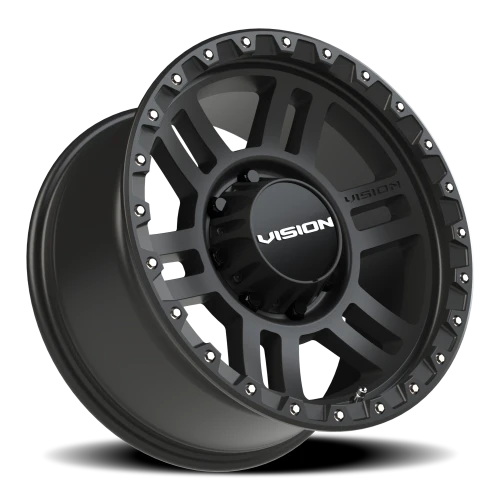 Vision 354 18x9 -12 8x165.1mm 125.2mm Satin Black