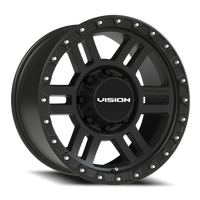 Vision 354 18x9 +12 8x180mm 124.2mm Satin Black