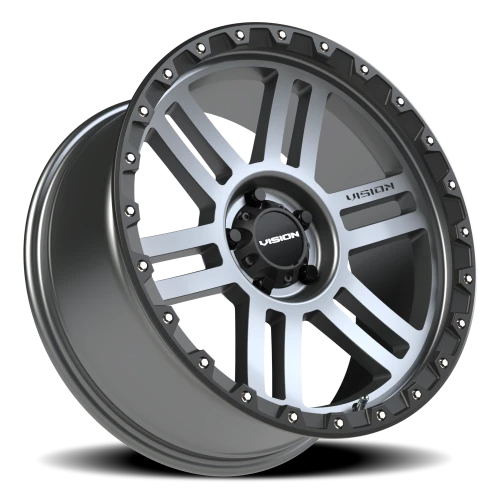 Vision 354 20x9 +10 5x127mm 78.1mm Satin Grey