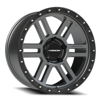 Vision 354 20x9 -12 5x139.7mm 108mm Satin Grey