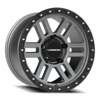 Vision 354 17x9 -12 5x139.7mm 108mm Satin Grey