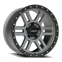 Vision 354 18x9 +12 5x127mm 78.1mm Satin Grey
