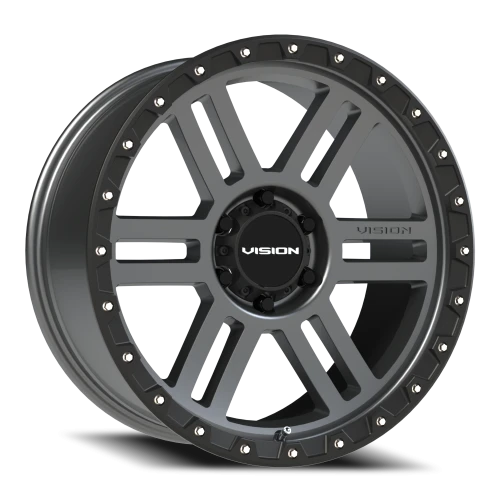Vision 354 20x9 +12 6x139.7mm 106.2mm Satin Grey