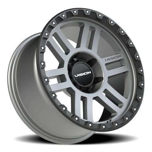 Vision 354 18x9 +12 6x135mm 87.1mm Satin Grey