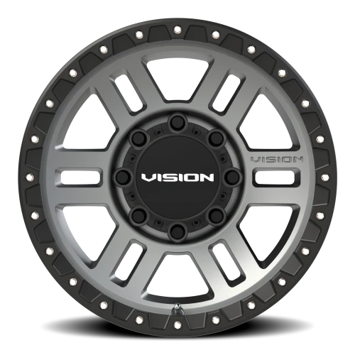 Vision 354 17x9 +12 8x170mm 125.2mm Satin Grey