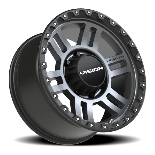 Vision 354 18x9 -12 8x165.1mm 125.2mm Satin Grey
