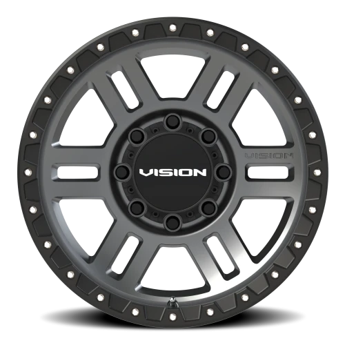 Vision 354 18x9 +12 8x165.1mm 125.2mm Satin Grey