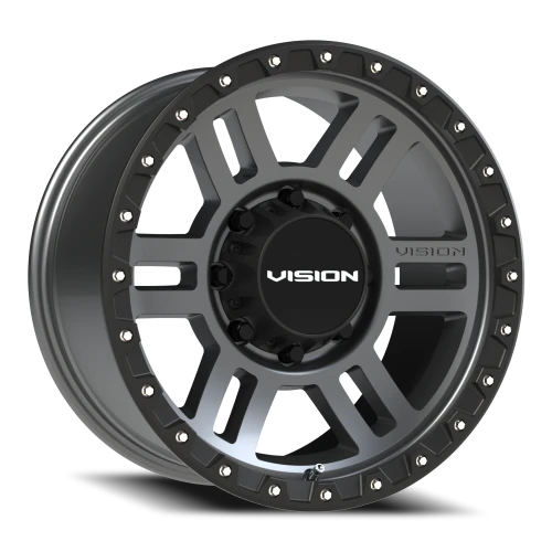 Vision 354 18x9 +12 8x180mm 124.2mm Satin Grey