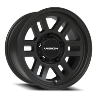 Vision 355 15x7.5 -12 5x139.7mm 110mm Satin Black