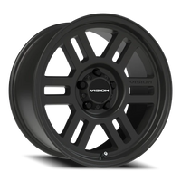 Vision 355 17x9 +20 5x114.3mm 83mm Satin Black