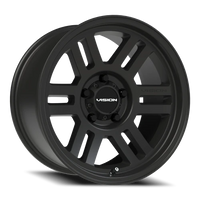 Vision 355 17x9 -12 5x127mm 78.1mm Satin Black