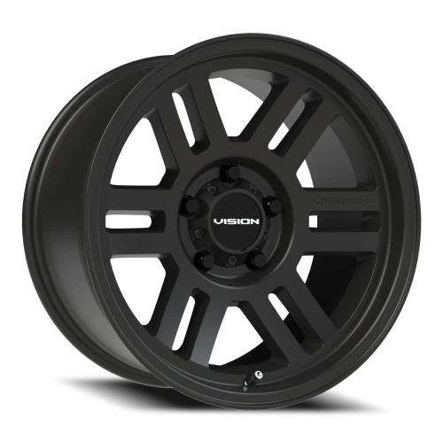 Vision 355 17x9 -12 5x127mm 78.1mm Satin Black