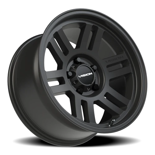 Vision 355 17x9 -12 5x127mm 78.1mm Satin Black