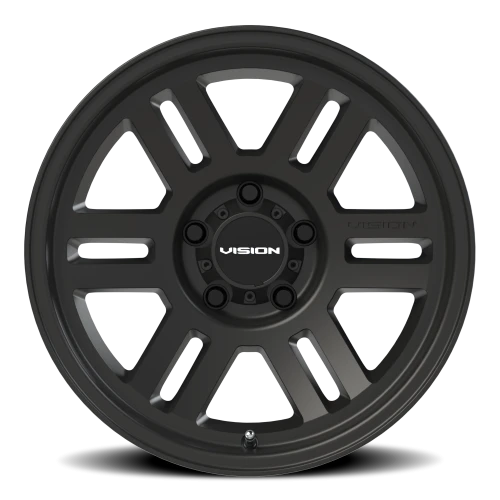 Vision 355 17x9 -12 5x127mm 78.1mm Satin Black