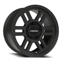 Vision 355 17x9 +18 5x139.7mm 108mm Satin Black