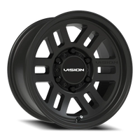 Vision 355 15x7.5 -12 6x139.7mm 110mm Satin Black