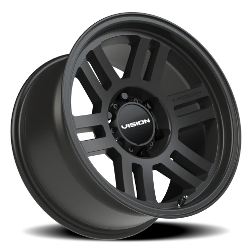 Vision 355 17x9 -12 6x139.7mm 106.2mm Satin Black